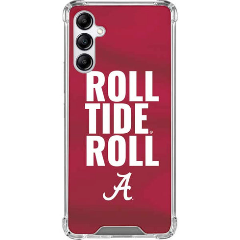 University of Alabama Roll Tide Roll Galaxy A15 5G Clear Case